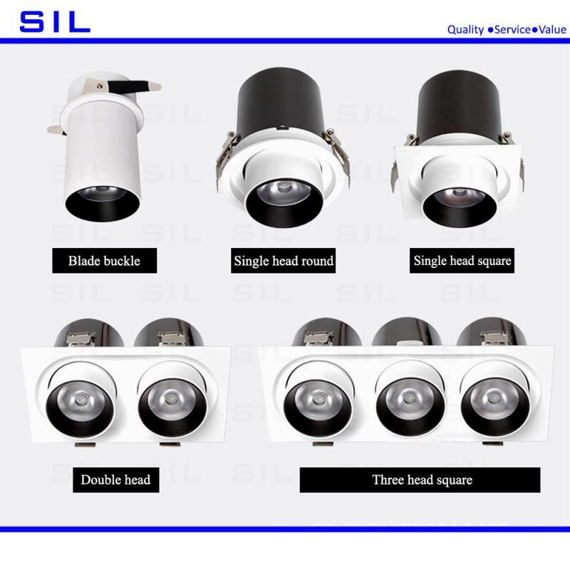 25W Adjustable Fixture Surface Mounted Lamp for Home Spot Light LED Spot Lights Spot Lights LED Ceiling Light Indoor