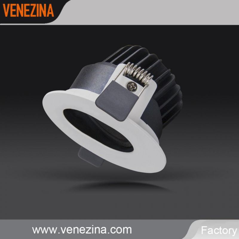 Pin-Hole Waterproof IP65 COB 10W Recessed 5-Year Warranty LED Spotlight