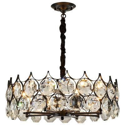 European Style Big Hotel Hanging Elegant Wedding Lustre Crystal Crystal Luxury Chandelier