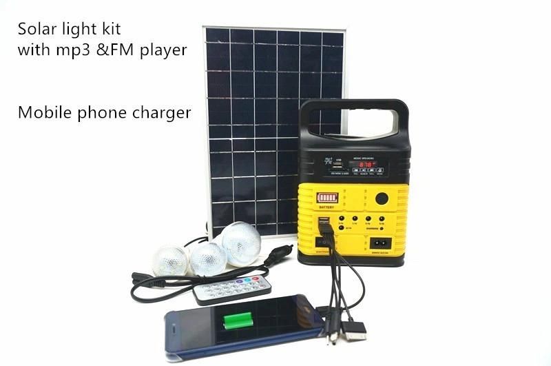 Solar Kit Lights Solar Energy System Flashlight and Torch Solar LED Bulb Light