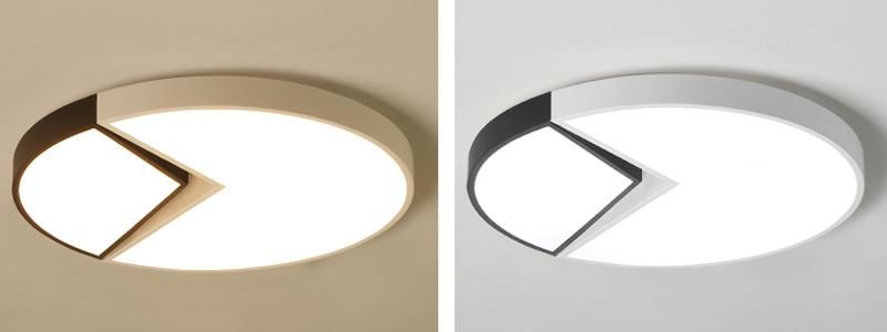 LED Ceiling Lamp Round Simple Modern Lighting for Bedroom