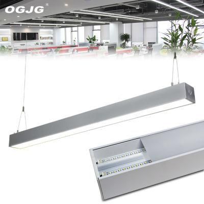 20W 30W 40W 4FT LED Light Fixture Linear Pendant Lighting