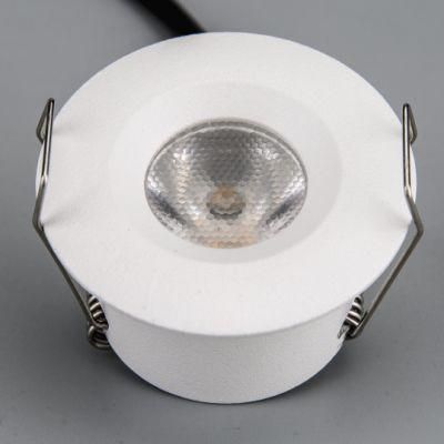 Mini Star 1W/3W LED Spotlight Recessed Down Light Cabinet Display LED Downlight IP44