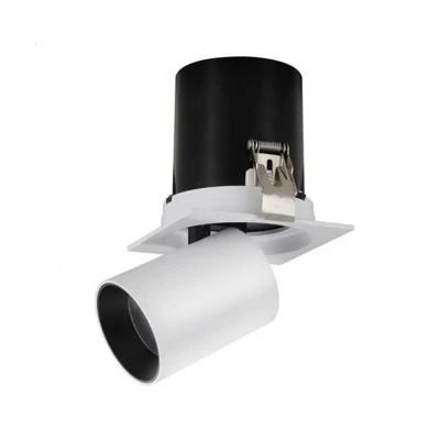 20W COB Recessed Foldable Adjustable Embedded Wall Washer Downlight Retractable Spot Light