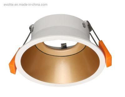 Adjustable GU10 Square Polished Chrome Ceiling Recessed Spotlight LED Lighting