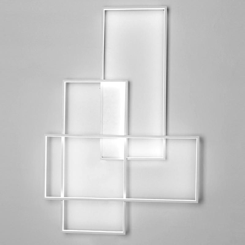 Hot Sale Modern Lighting Design Squares Villa Luxury Decoration Ceiling LED Wall Lamp