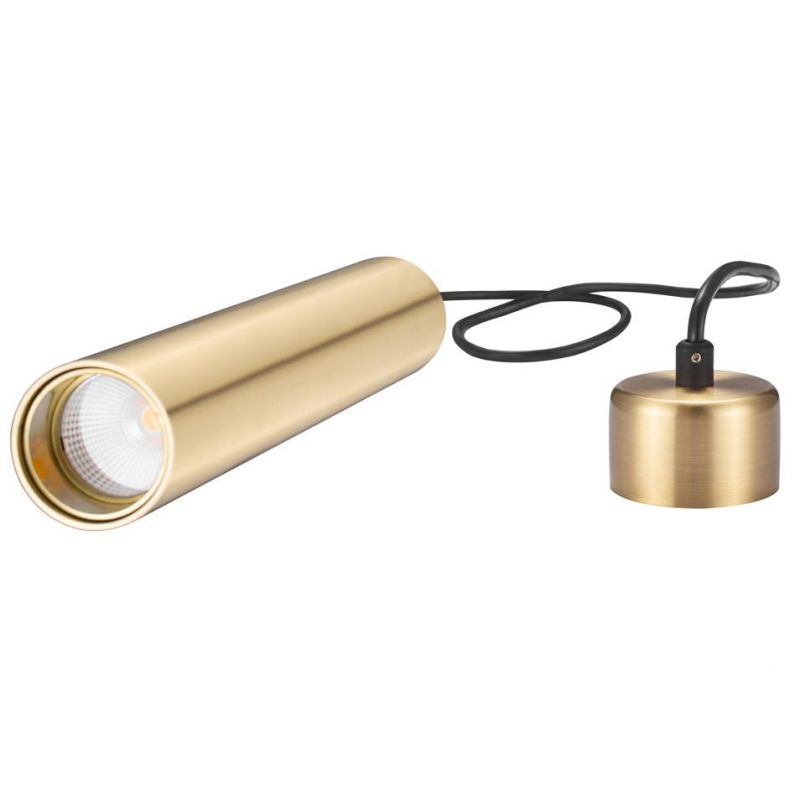 Project Ceiling Lighting Luxury Brass Pendant Lamp 8W Aluminum LED Light Lamp Spot Light for Coffee Dining Room