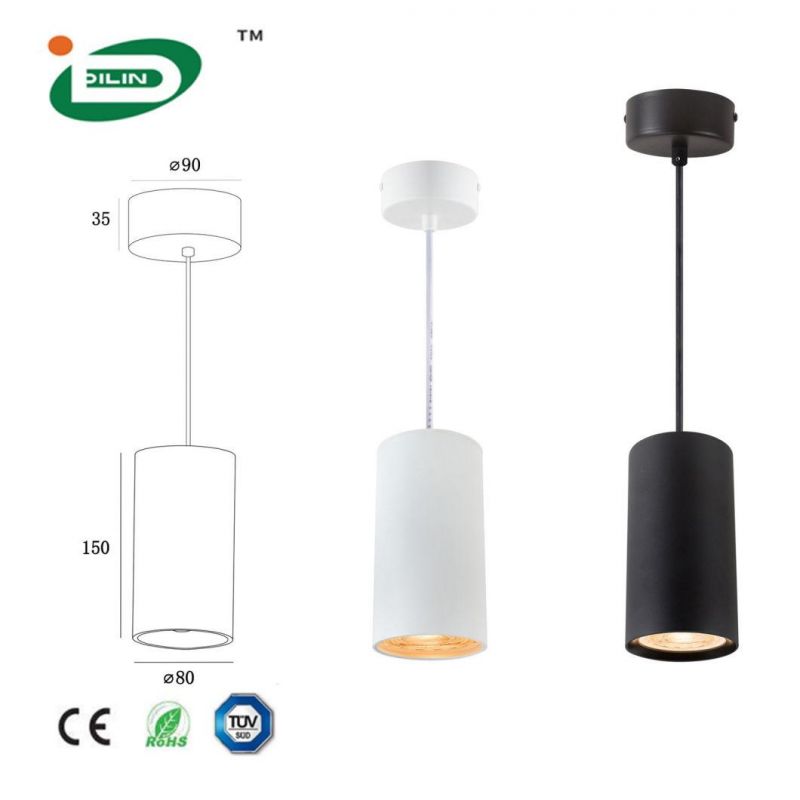 Modern Kitchen Lighting LED COB Pendant Lamp Cylinder 18W Ceiling Spotlight Nordic Lighting
