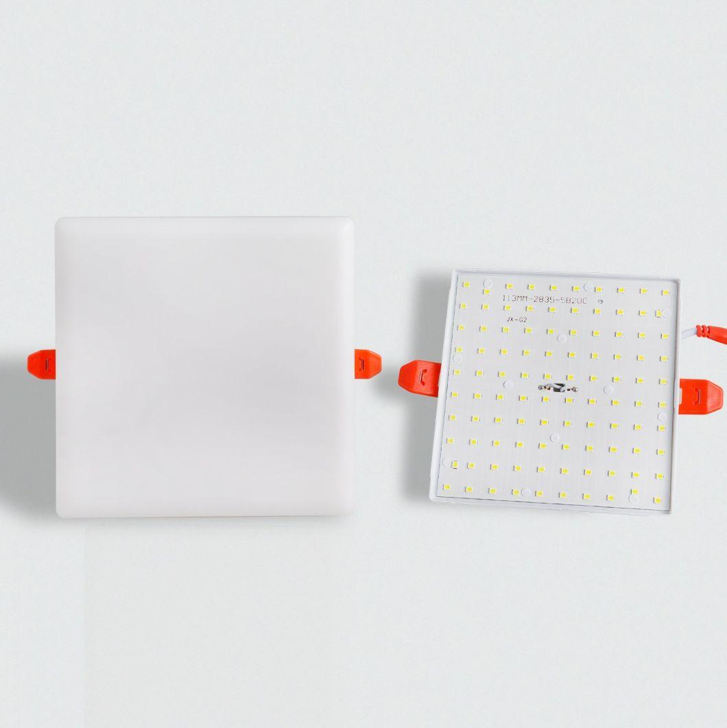 Square Concealed Surface Mounted Frame High Efficiency LED Office Panel Light