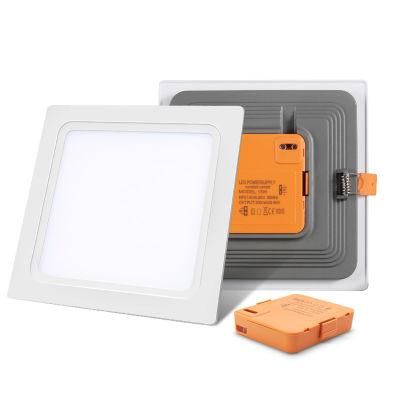 Ce RoHS Certification All in One New Square Recessed Lamp 18W Integrated LED Surface Panel Light for Indoor
