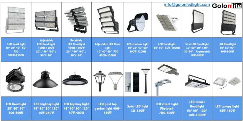 150lm/W 200W 150W UFO LED Lamp Gym High Bay Light