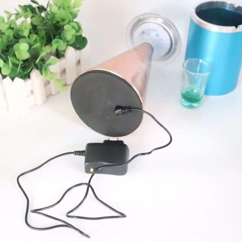 Hotel Style Aluminium USB Dimmable Rechargeable LED Table Night Lights Mini Gold Cordless Restaurant Touch Dimmer Dimming Desk Lamp for Hotel Bar KTV Club Home