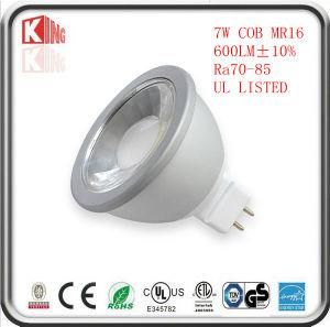 High Quality 7W 630lm MR16 LED Dimmable 12V Lights Lamps