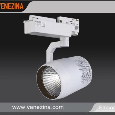 Adjustable 20-40W COB LED Track Spotlight T6002