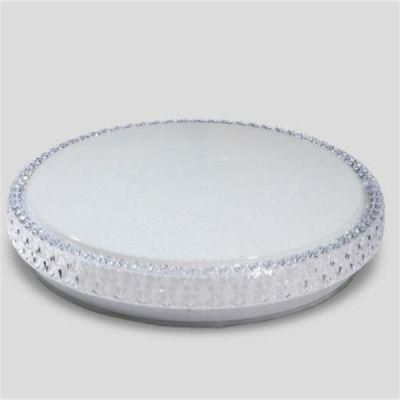 Smart Crystal Round Cover LED Ceiling Lights 36W with Good Heat Conduction, Luminous Efficiency