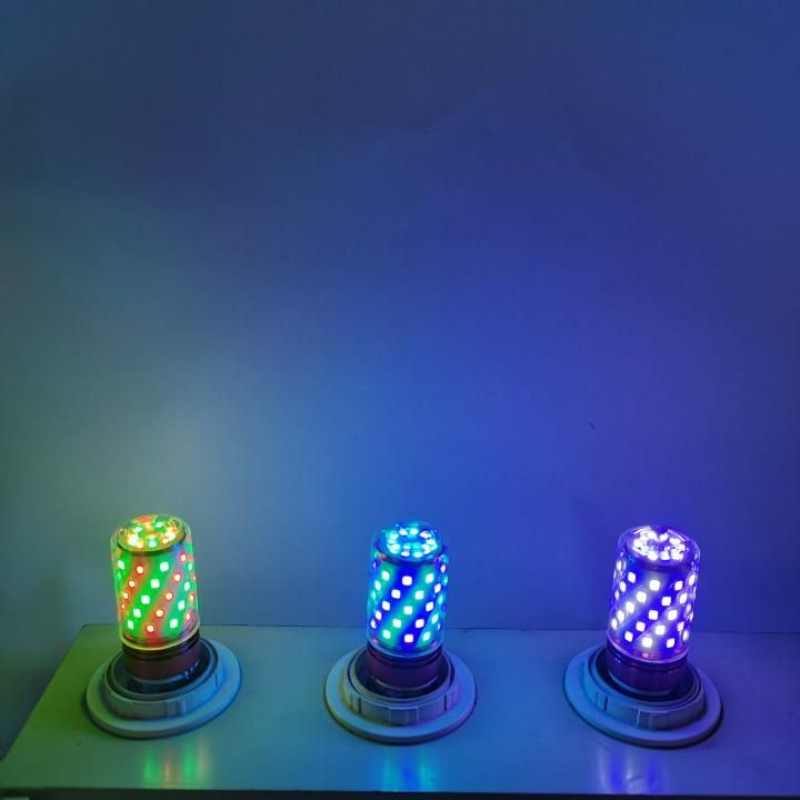 RGBW Two Color Corn Lamp LED Bulb E27