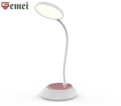 Multi-Color Selection, Color Ring, Touch, Easy to Learn and Work, Practical Table Lamp USB 1.2m