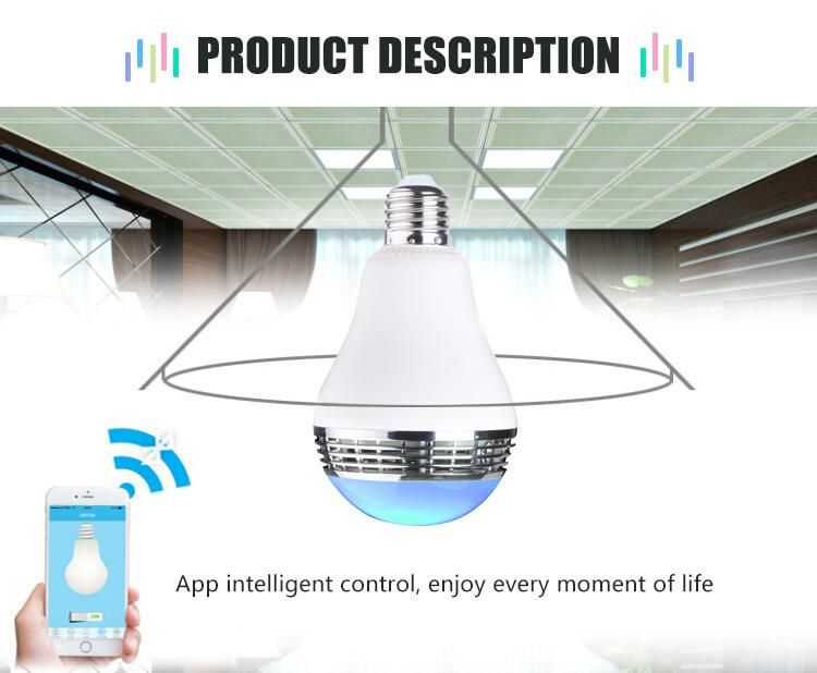 WiFi Connection APP Control Smart Music Bulb