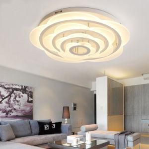 Contemporary Home Decoration Lighting Flower LED Ceiling Light for Living Room