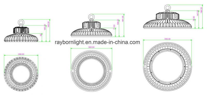 5years Warranty 200W Gymnasium LED High Bay Lighting for Sale