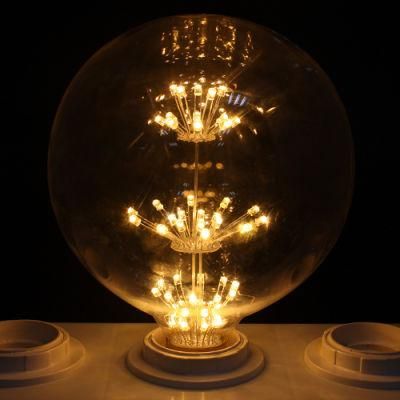 2016 New Globe LED Lamp G80 G95 Vintage Lamp