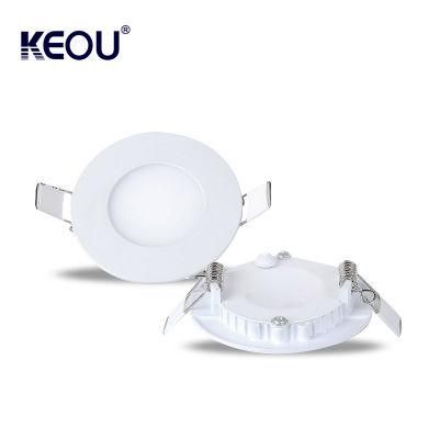 Diameter 120mm Cutout Size 100mm Circular LED Panel Lamp