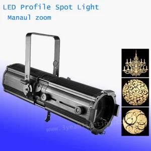 High Power 300W Studio LED Profile Stage Light with Manual Zoom