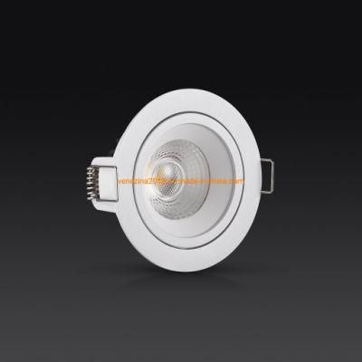 Small 6W/10W/15W High Power Adjustable COB LED Spotlight LED Down Lamp