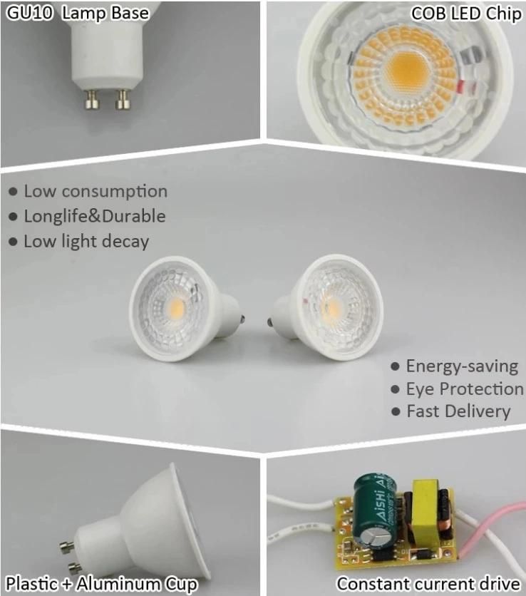 4W 5W 6W 7W 8W IC High Brightness LED GU10 MR16 Lamp Cup LED Bulb Spotlight