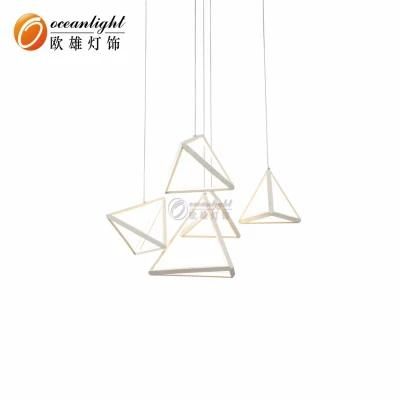 Hot Sale European LED Triangle Modern Decorative Light for Living Room Om801699