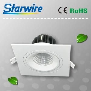 12W COB LED Ceiling Downlight with TUV, CE, RoHS Approval