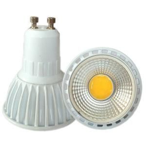 5W GU10 3000k Warm White LED Spotlight with White Housing