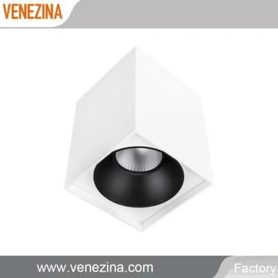 IP44 Surface Mounted LED Down Light 15W/20W/25W Square Ceiling Mounted COB LED Downlight