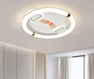Dimmable Indoor Residential Home Bedroom Acrylic Surface Mount Fixture Modern LED Ceiling Light