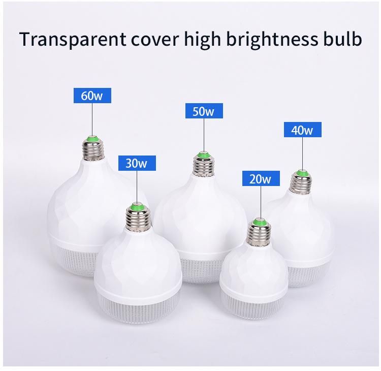 Diamond Model LED T Bulb 5W, 10W, 15W, 20W, 30W, 40W, 50W Lamp