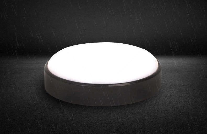 2022 New Triproof Fixture Round Oval Down Lights Super Bright 12W 15W Surface Mounted Ceiling LED Panel Light