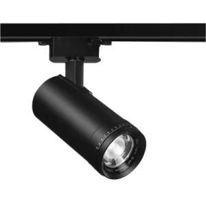 CRI&gt;90 Ugr&lt;10 Sdcm&lt;3 Anti-Glare Zoomable COB Track Lamp LED for Clothing Shop