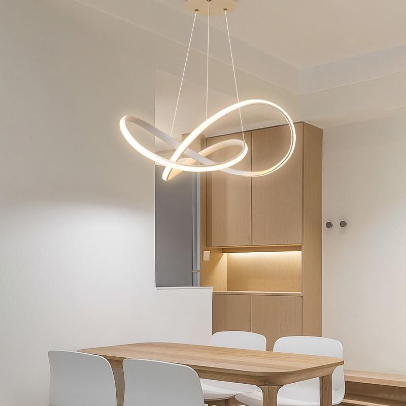 Zhongshan Art Design Acrylic LED Pendant Lamp Simple Type