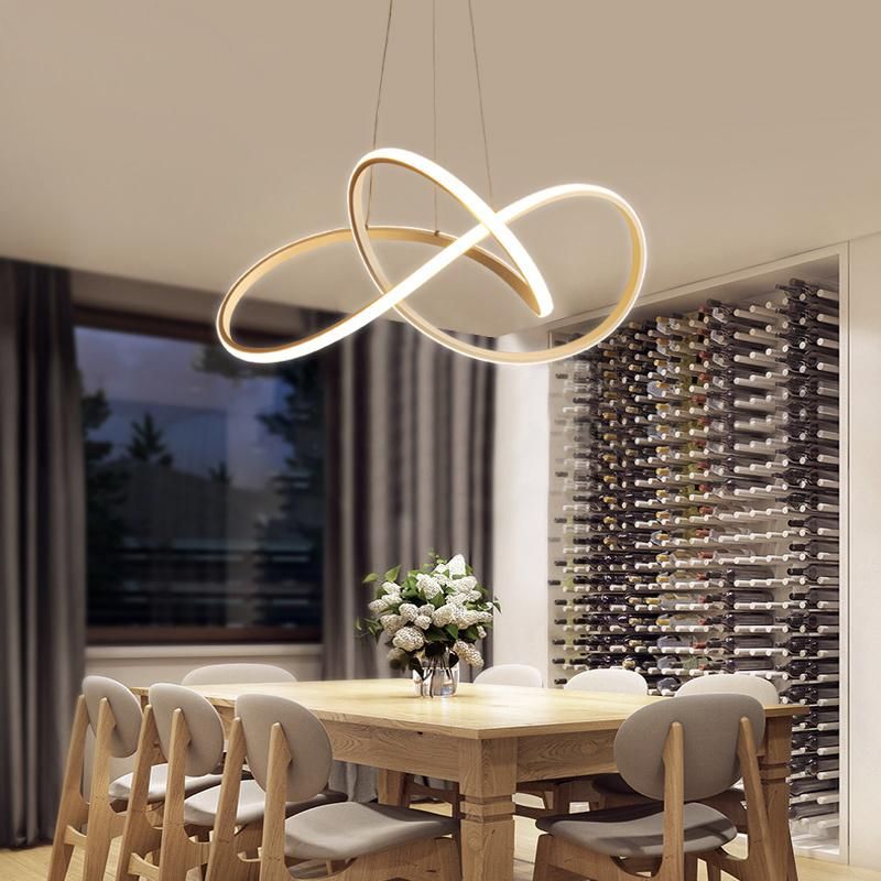 Zhongshan Art Design Acrylic LED Pendant Lamp Simple Type