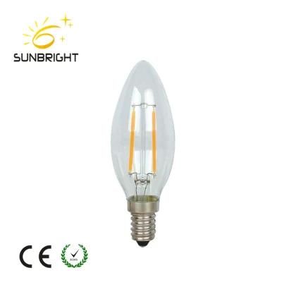 LED Filament Bulb Light E14 E27 1W to 8W LED Bulb Lamp
