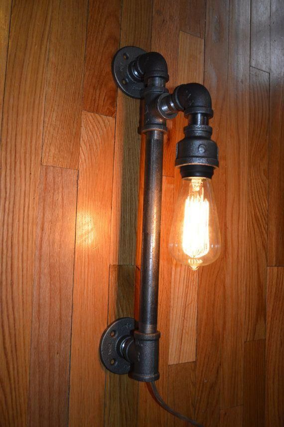 St64 58 Edison Flicker Free Dimmable Vintage Warm White LED Filament Amber Glass Light Bulb Lights & Lighting