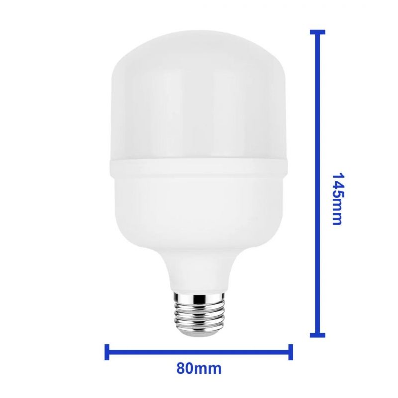 T Shape LED Bulb Light T80 20W High Power High Brightness LED Energy Saving Lamp with CE RoHS ERP Approval for Indoor Lighting