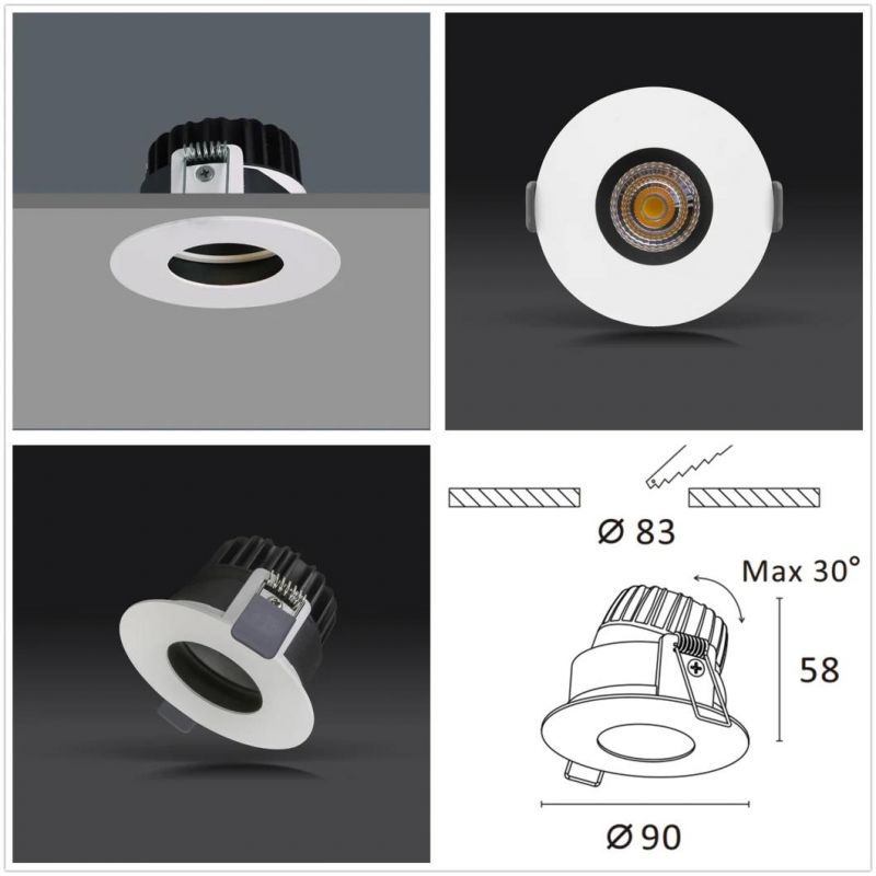 High Quality Commercial COB 10W Anti-Rust Waterproof IP65 LED Spotlight