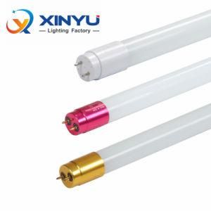 18W 1800lm LED Tube Light T8 Glass Tube LED Lamp 2 Years Warranty China Factory