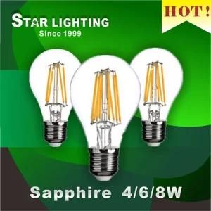 8W A60 LED Filament Light