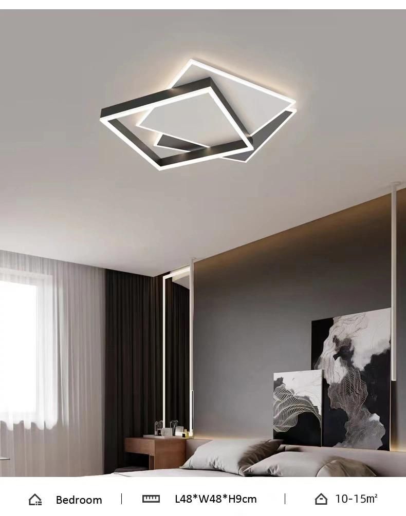 2022 Combination Sales Dining Living Smart Furnitures Home Black Hanging Room Light Decor Ceiling Light