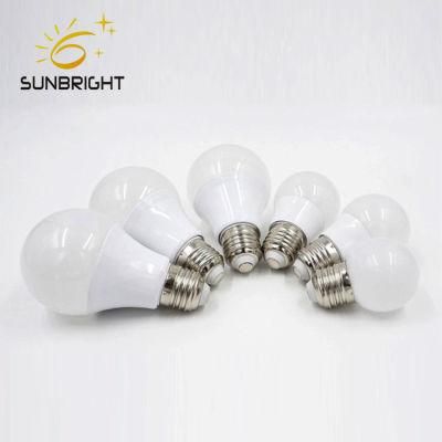 High Temperature Resistant Lamp Raw Materials E27 E14 12V DC/AC 9W LED Light Bulb with Ce RoHS