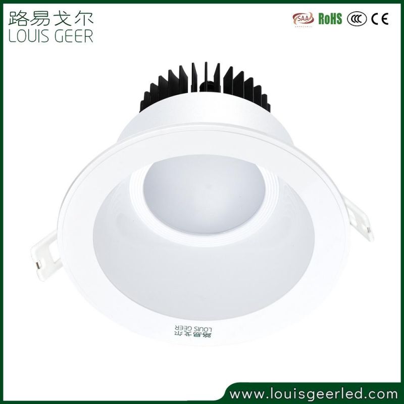 9W LED Down Light Rotatable Recessed Lamp with Lens LED Recessed Down Light LED Light for Exhibition Club