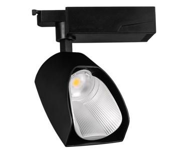 18W 30W Ceiling Cilling Zoom Zoomable COB LED Focus Spot Track Rail Light LED Spotlight