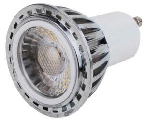 220V 5W COB LED Light with GU10 Base and Lens